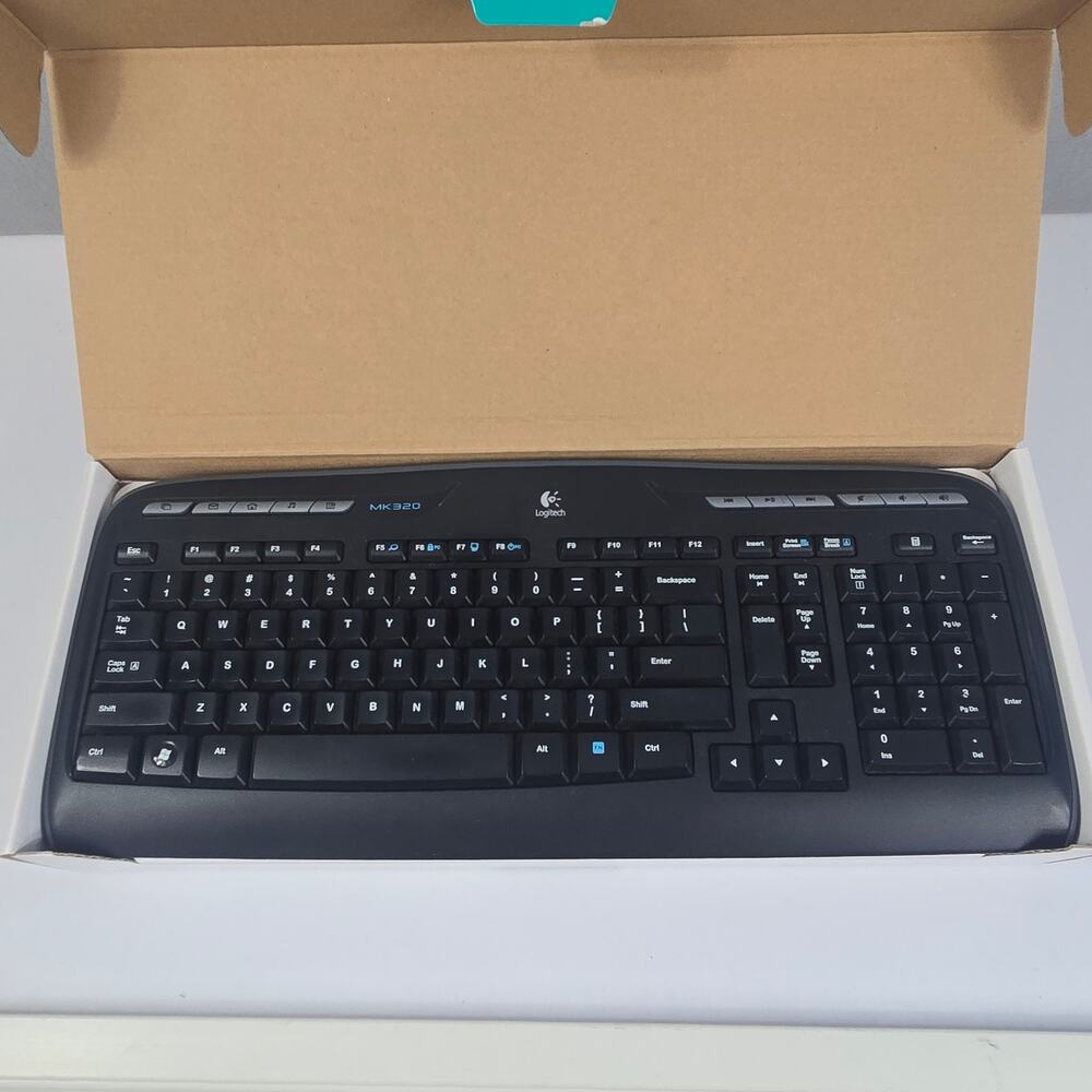 Logitech mk320 Wireless Full Keyboard & Mouse Combo with USB Receiver - Picture 5 of 16